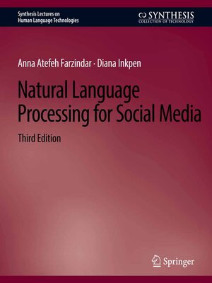 cover image of Natural Language Processing for Social Media